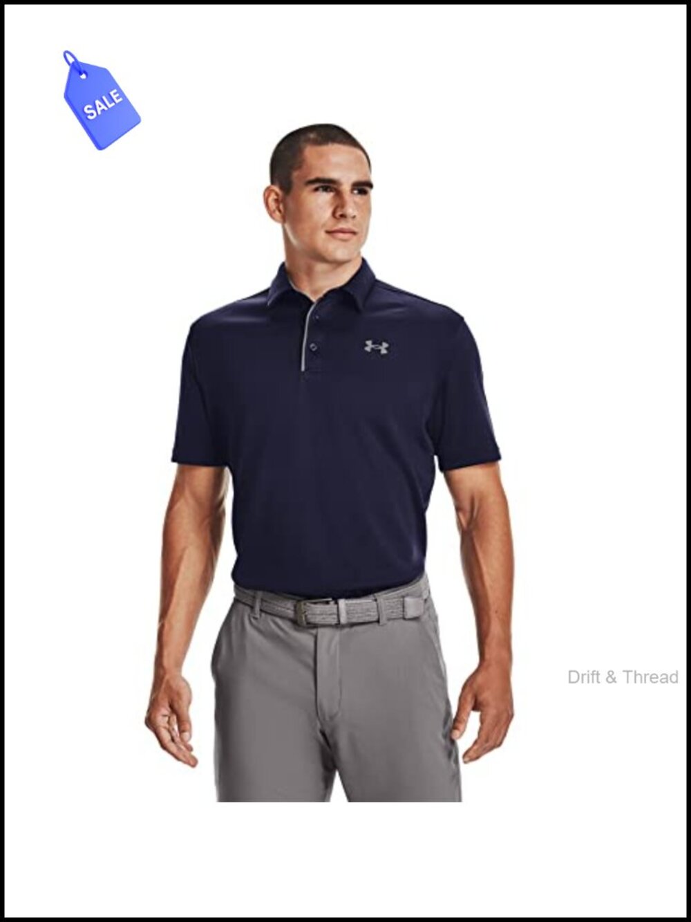 Tech Golf Polo, Men's Short Sleeve Collared Shirt